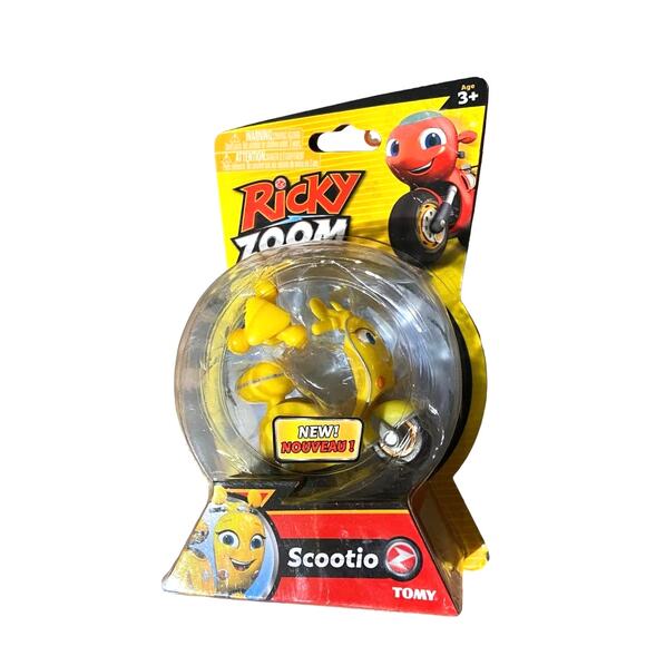Ricky Zoom: Scootio Whizzbang Toy Scooter-Yellow Toys New - Picture 1 of 3